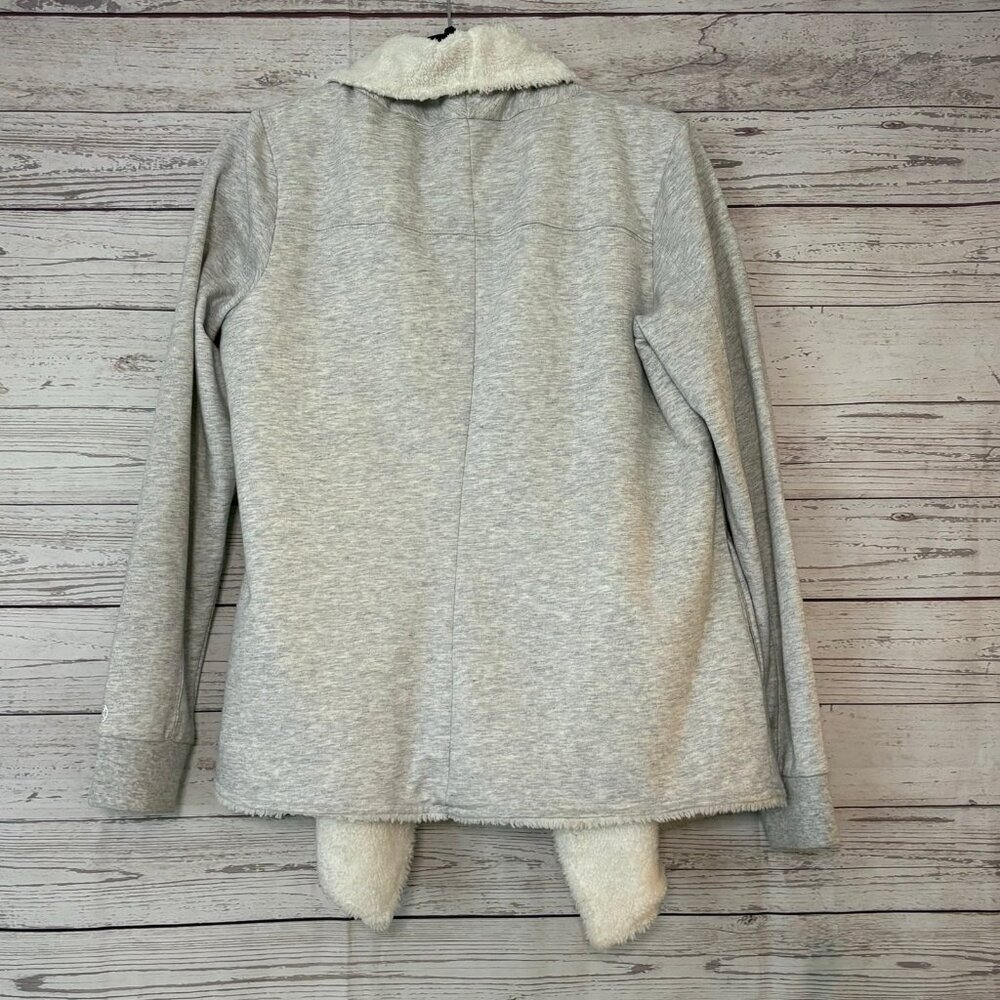 Gaiam Sweater Wrap Fleece Lined Cardigan Jacket‎ Large - Picture 7 of 9